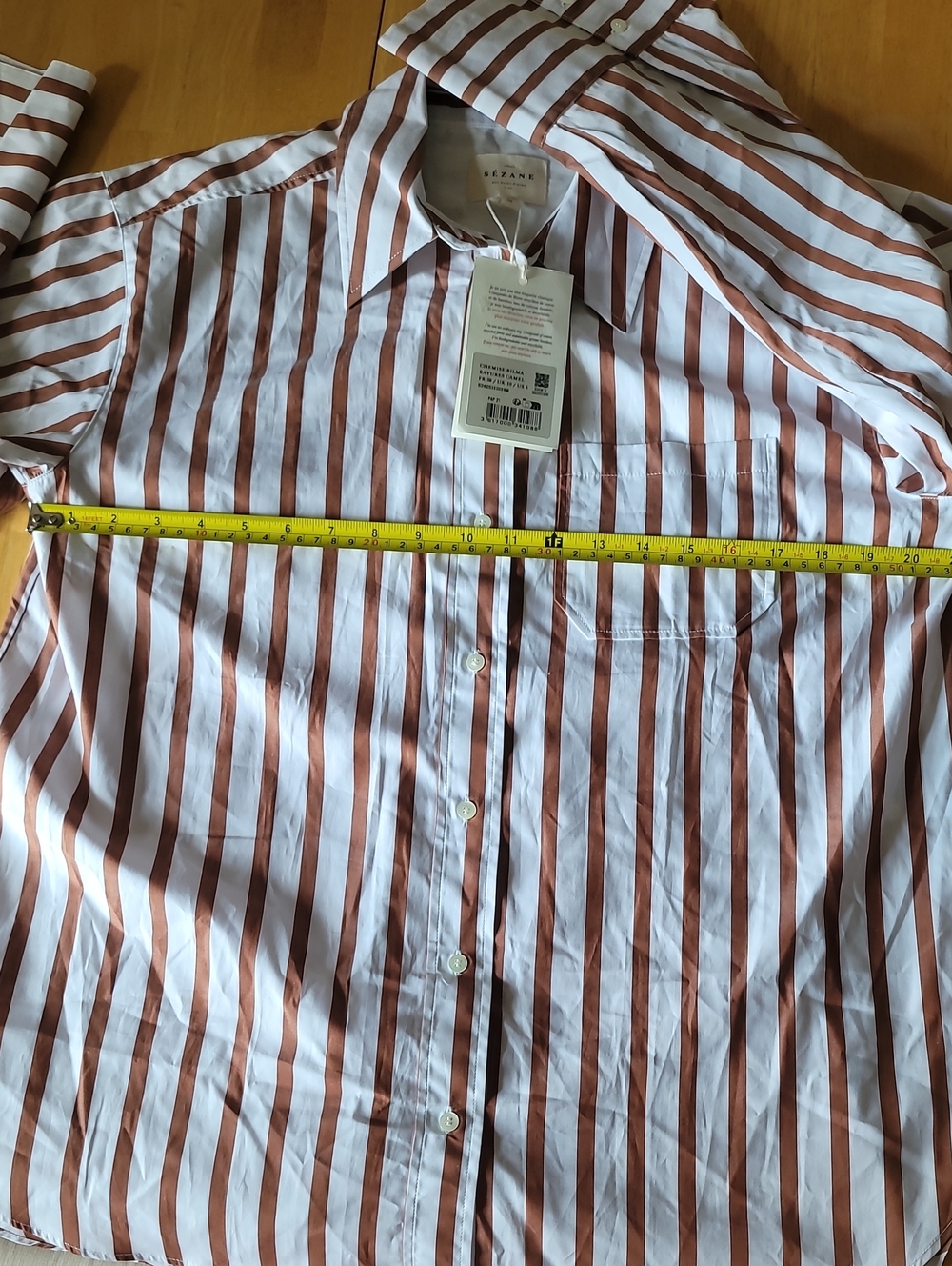 Sézane Sezane Bilma Shirt NWT - Picture 6 of 12